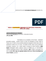 Embargos Terceiro Liminar Trabalhista Penhora On Line Terceiro Socio Conta Corrente Dinheiro Modelo 240 BC150