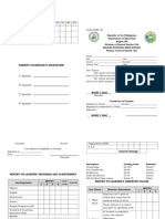 FORM 138 Template (2015-2016)