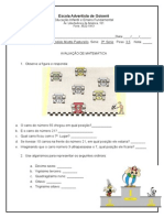 Avaliação de Matemática II