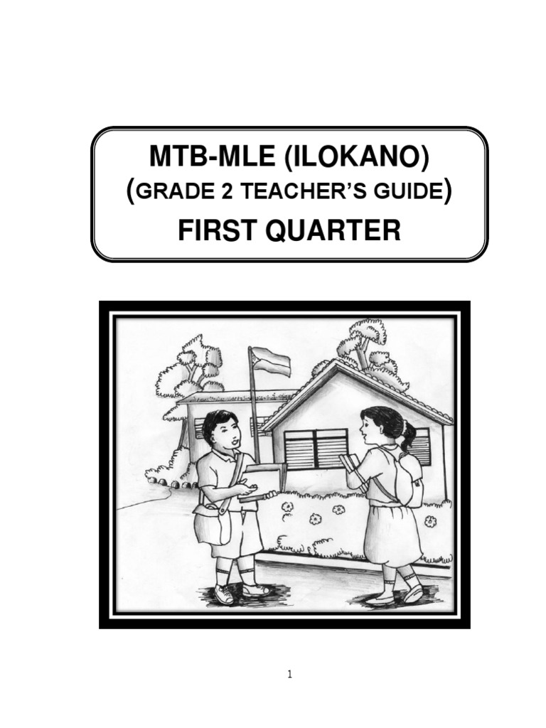 Teacher's Guide MTB Ilokano PDF Reading Comprehension Grammatical