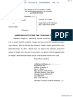 Illinois Computer Research, LLC v. Google Inc. - Document No. 12