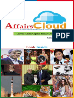 Current Affairs January PDF Capsule 2015 by AffairsCloud1