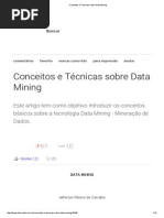 Conceitos e Técnicas Sobre Data Mining