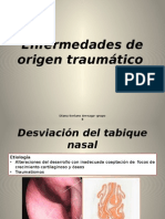 Exposicion de Otorrinolaringologia- nariz y traumatismos
