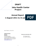 Namulaba Annual Report August 2011 To July 2012 Draft 12 May 2013