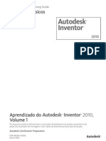 Learning Autodesk Inventor 2010 PTB TOC 1
