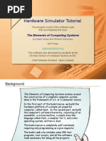 Hardware Simulator Tutorial