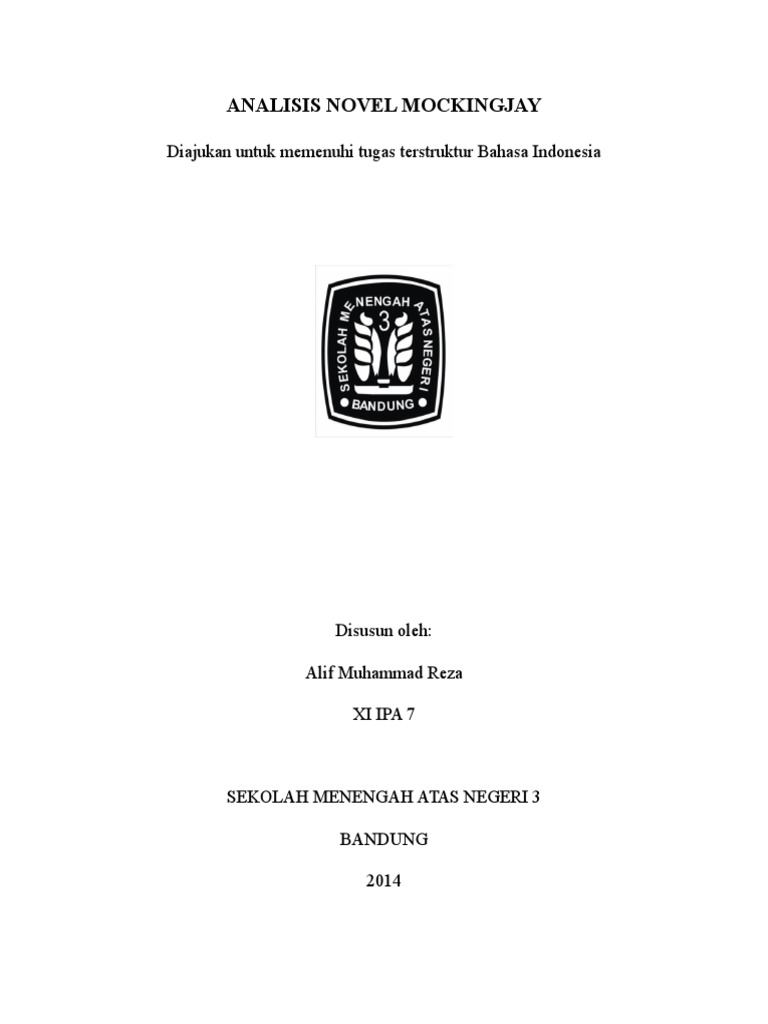 Analisis Novel Mockingjay | PDF