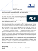 Discurso de Formatura - Engenharia Elétrica PUC-CAMPINAS - Formandos 2009 