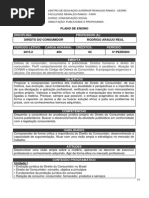 Plano de Ensino - Direito Do Consumidor - Publicidade & Propaganda