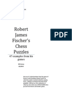 Robert James Fischer's Chess Puzzles