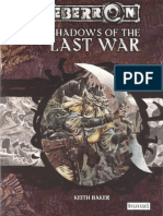 DnD-Eberron - Adventure - Shadows of The Last War