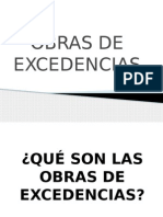  Obras de Excedencias