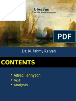 Ulysses: Dr. M. Fahmy Raiyah