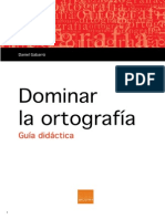 CAS Dominar La Ortografia GUIA DIDACTICA