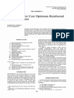 Steel Ratios For Cost Optimum Reinforced Concrete Beams PDF