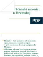 Ranokršćanski Mozaici U Hrvatskoj