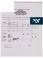 SOMAIYA TIMETABLE