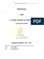 1. Proposal for 1 MW Solar Power Plant- Telangana.pdf