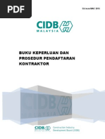 Download Buku Keperluan Dan Prosedur Pendaftaran Kontraktor 2015 by LeyRey SN273305963 doc pdf