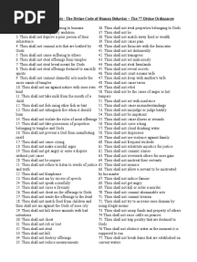 77 Commandments