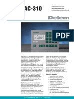 Leaflet Delem DAC-310 DU