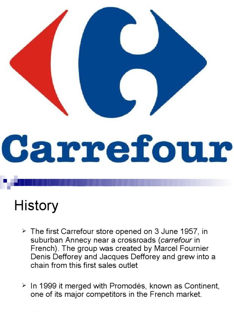 Carrefour presentation picture