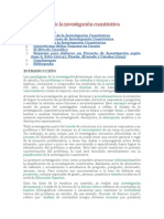 Planificación de La Investigación Cuantitativa