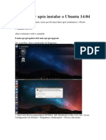 O Que Fazer Após Instalar o Ubuntu 14