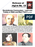 In Defence of Trotskyisn No.15