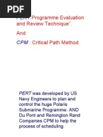 Download PERTProgramme Evaluation and Review Technique and CPM by akant_chandrakar6246 SN27331956 doc pdf