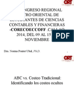 ABC Vs Costeo Tradicional e Identif. Costos Ocultos