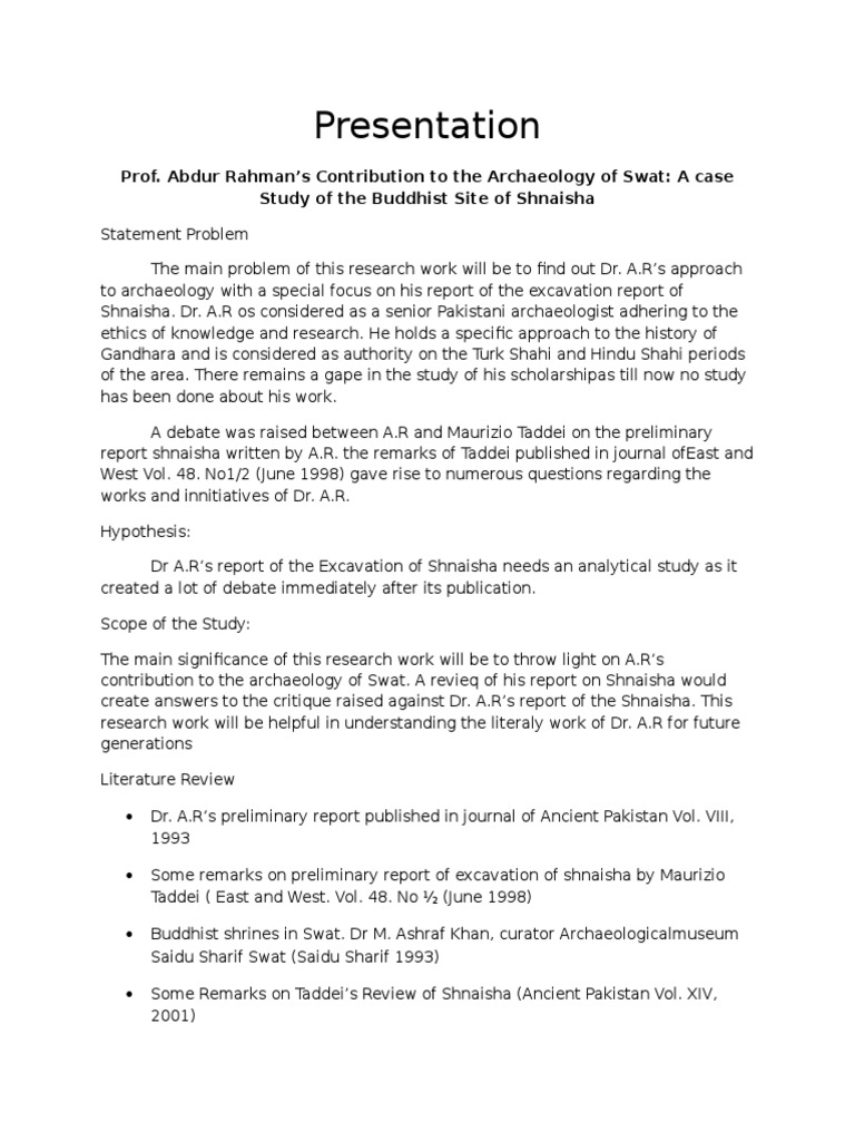 Thesis Presentation | PDF
