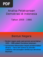 Download Analisa Pelaksanaan Demokrasi Di Indonesia by adhyatnika geusan ulun SN27332646 doc pdf