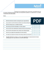 Evaluation Form en PDF