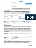 Letter of Recommendation Form Signed Macheel PDF