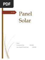 Panel Solar