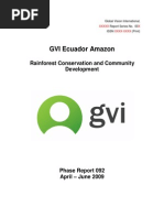 Download Amazon Phase Report 092 April-June 2009 by GVI_Amazon SN27333290 doc pdf