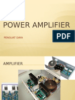 Power Amplifier Jenis dan Rangkaian Dasar