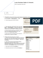 Tutorial Reference Membuat Daftar Isi Otomatis