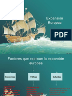 Factores y consecuencias de la expansión europea en los siglos XV-XVI