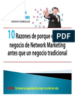 10 razones para elegir network marketing