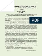 Estimacion Del Numero de Muertos Por El Papado en La Edad Media y Mas Tarde