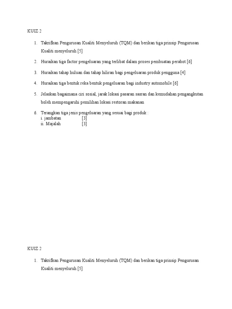Kuiz 2 Pdf