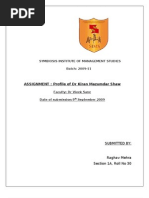 Download Kiran Mazumdar Shaw by raghavmehra SN27334963 doc pdf