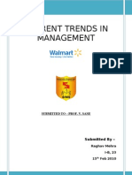 Current Trends in Management