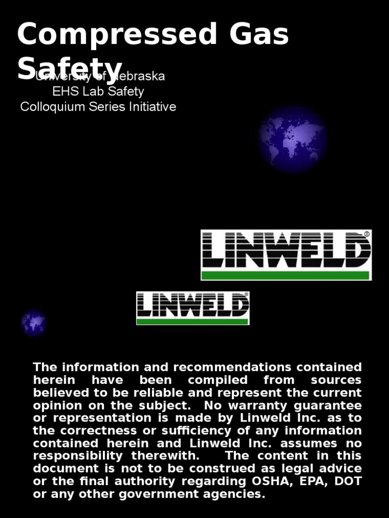 Compressed Gas Safety.ppt Oxygen Transparent Materials Free 30