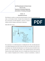 Applied Thermodynamics For Marine Systems Prof. P. K. Das Department of Mechanical Engineering Indian Institute of Technology, Kharagpur