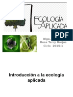 ecologia aplicada