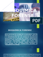 Bioquimica Forense